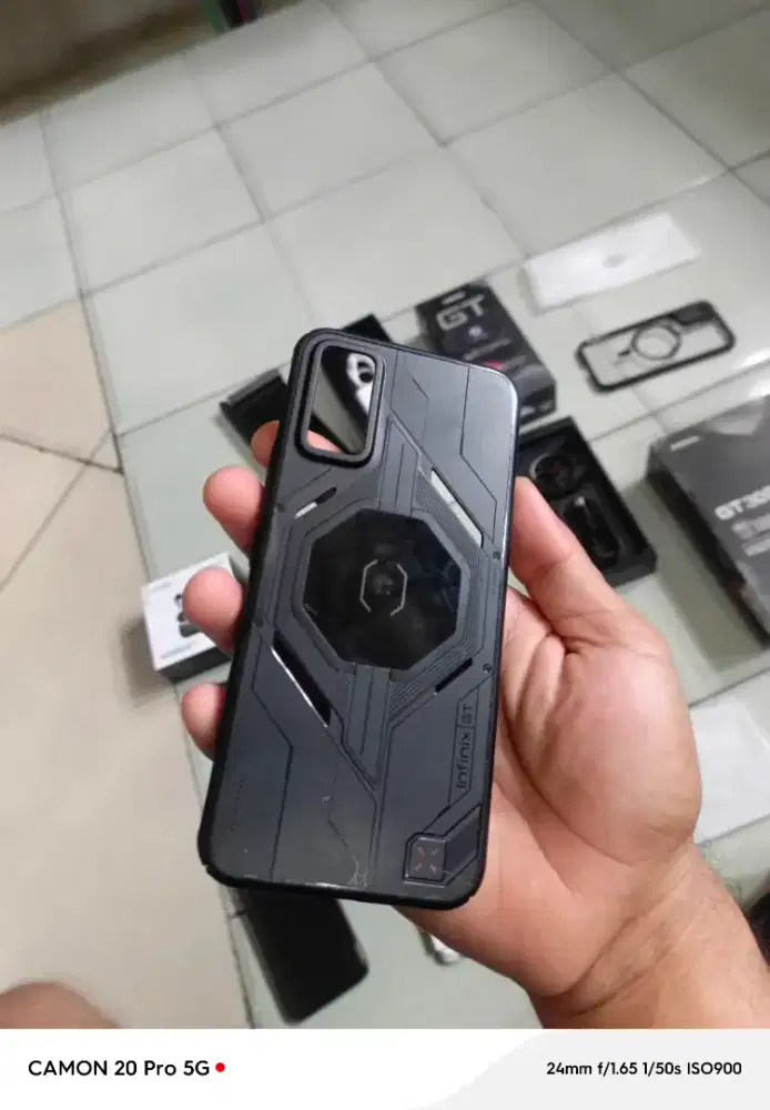 Infinix GT 30 Pro Ram 8/256GB Mulus 99% Dark Flare Bonus TWS EGGEL !