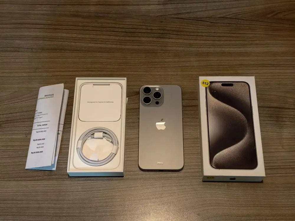 I Phone 15 Promax 512Gb Natural Titanium iBox