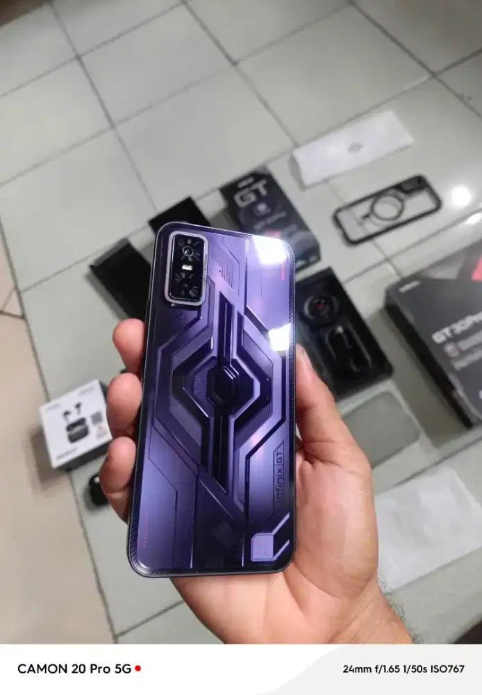 Infinix GT 30 Pro Ram 8/256GB Mulus 99% Dark Flare Bonus TWS EGGEL !