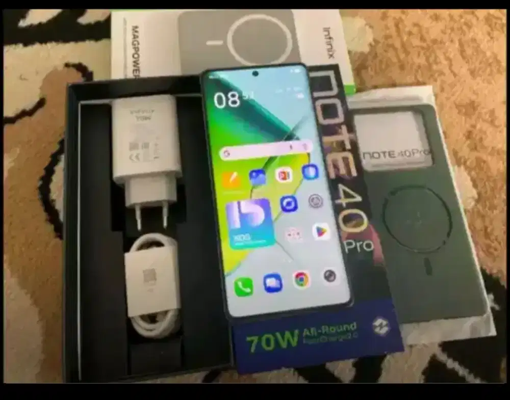 Infinik not 40 pro ram8/256 fulset