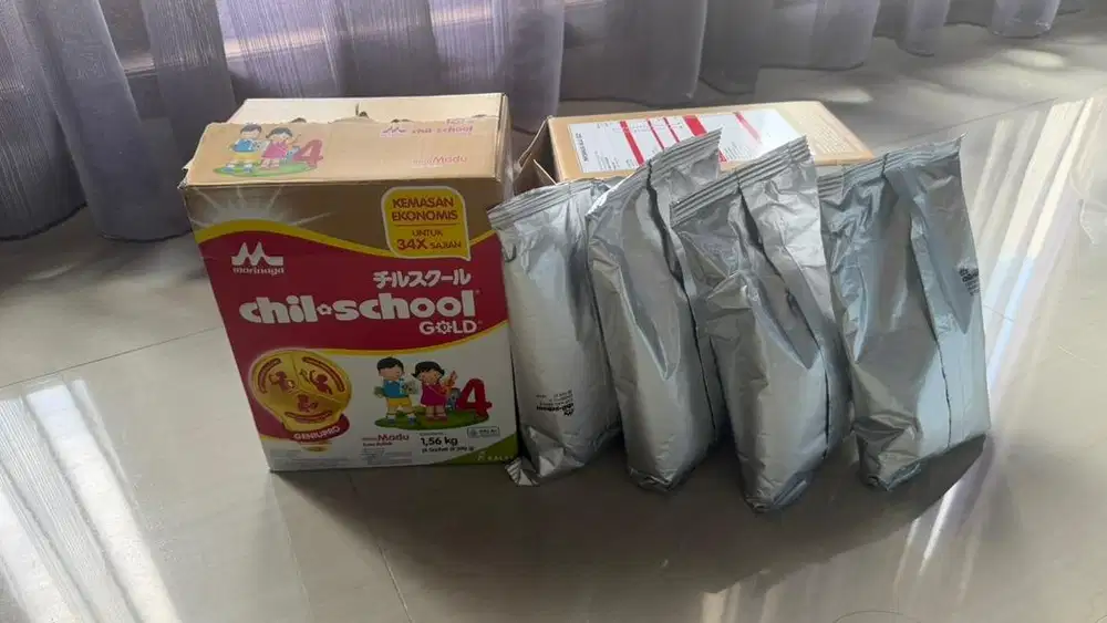Dijual 2 Pax Susu Morinaga Chil School Rasa Madu 1,56 kg