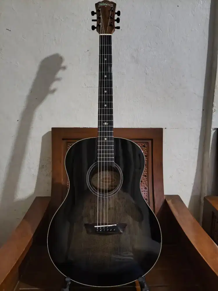 Gitar akustik solid top washburn original