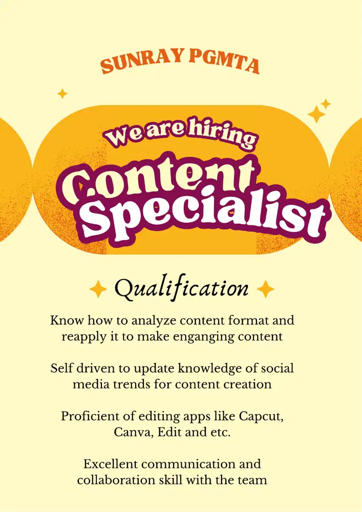 Admin Gudang & Konten Spesialis