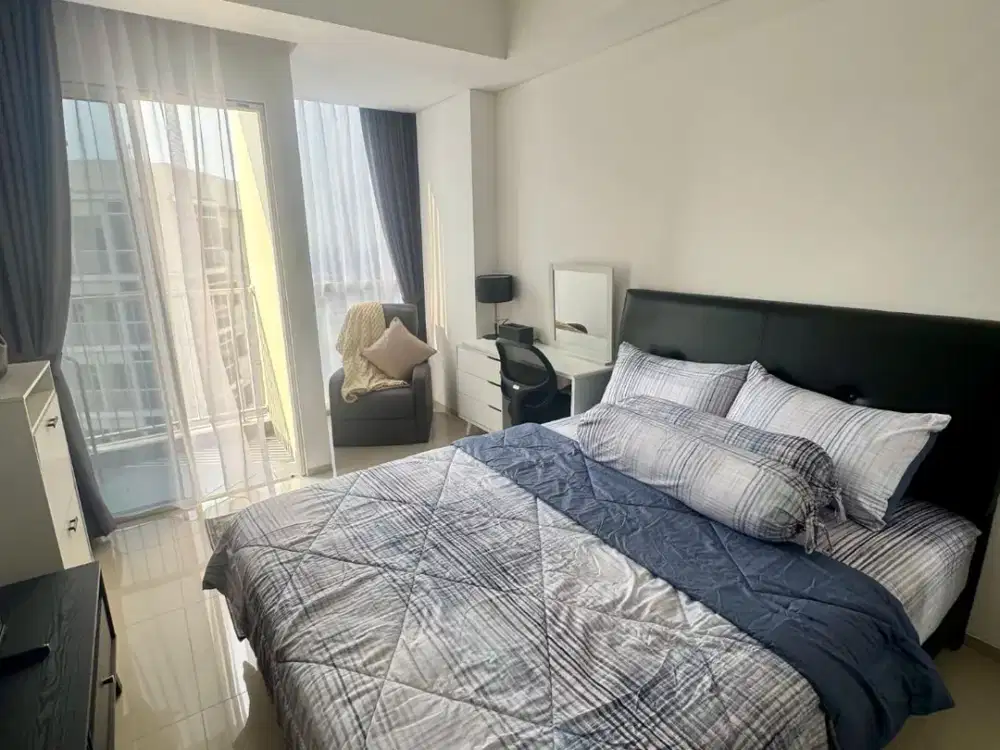 DISEWAKAN STUDIO PACIFIC GARDEN ALAM SUTERA - SELANGKAH KE BINUS! (Unit Top Floor, Full Furnish, Sangat Ideal untuk Mahasiswa)