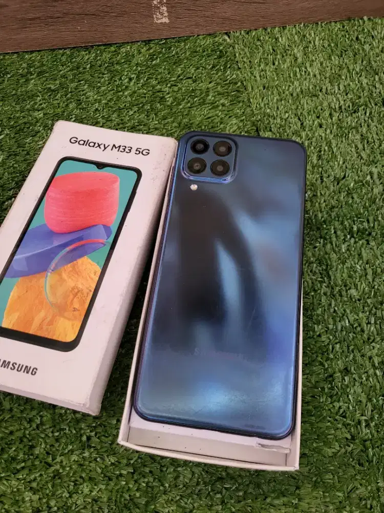 Samsung M33 5G Ram 8/128 Dus Lengkap No Minus