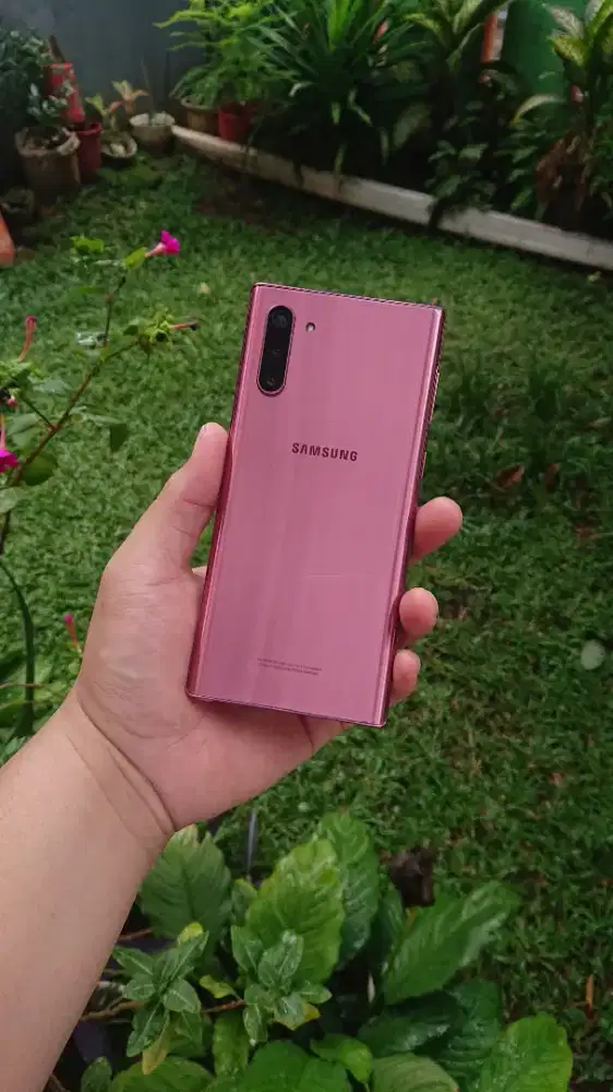 Samsung Note 10 256gb resmi sein unit+charger fastcharging