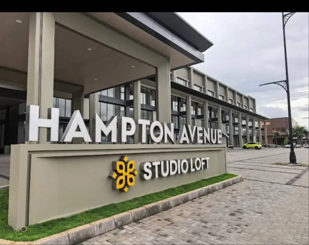 Studio loft hampton avenue 3 lantai uk 6x18