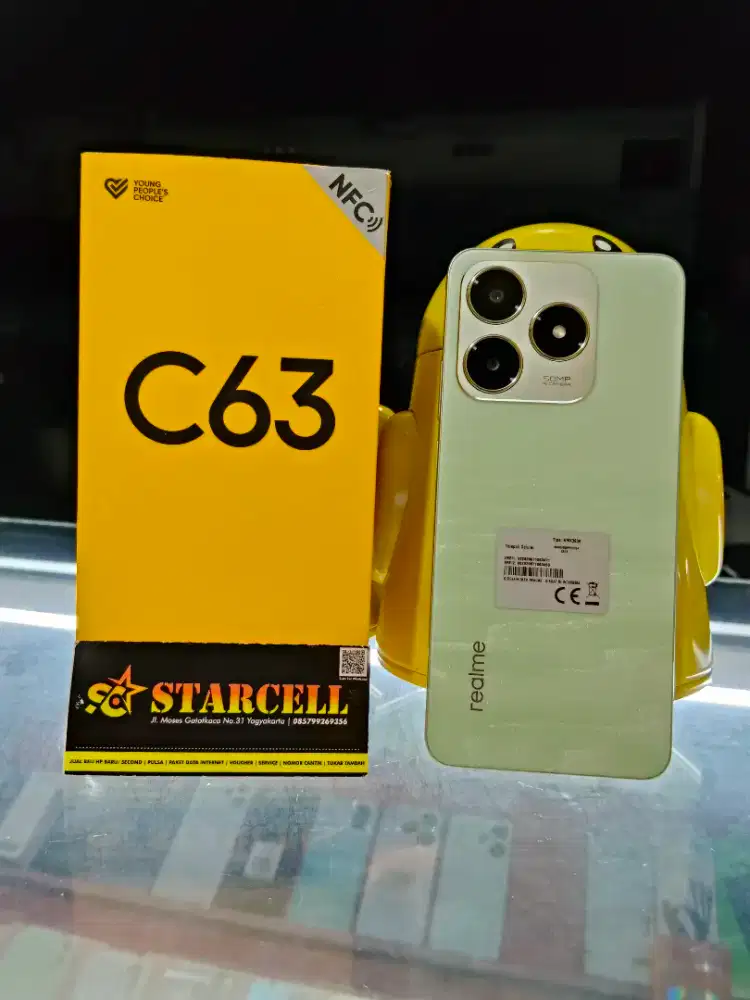 Realme C63 6GB/128GB Mulus Fullset