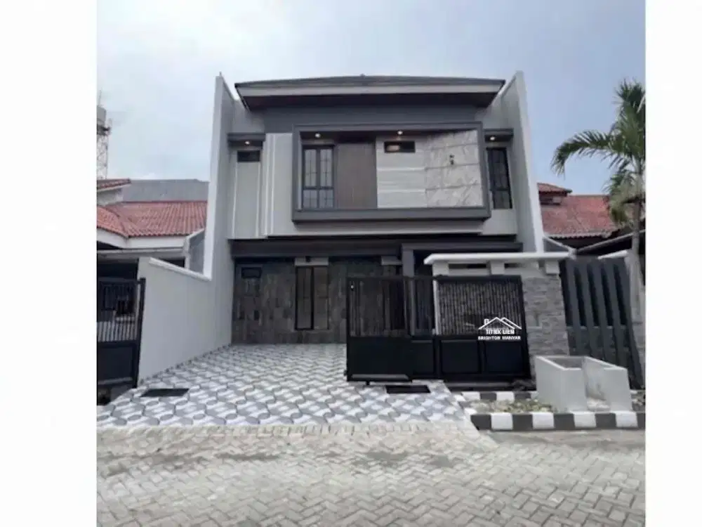 Manyar Jaya row 3 mobil dkt Klampis Wisma Mukti Kertajaya Indah