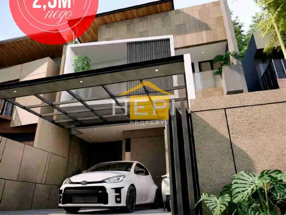 Rumah 2 Lantai Minimalis Modern Sri Rejeki Manyaran Semarang Progress Bangunan 25%