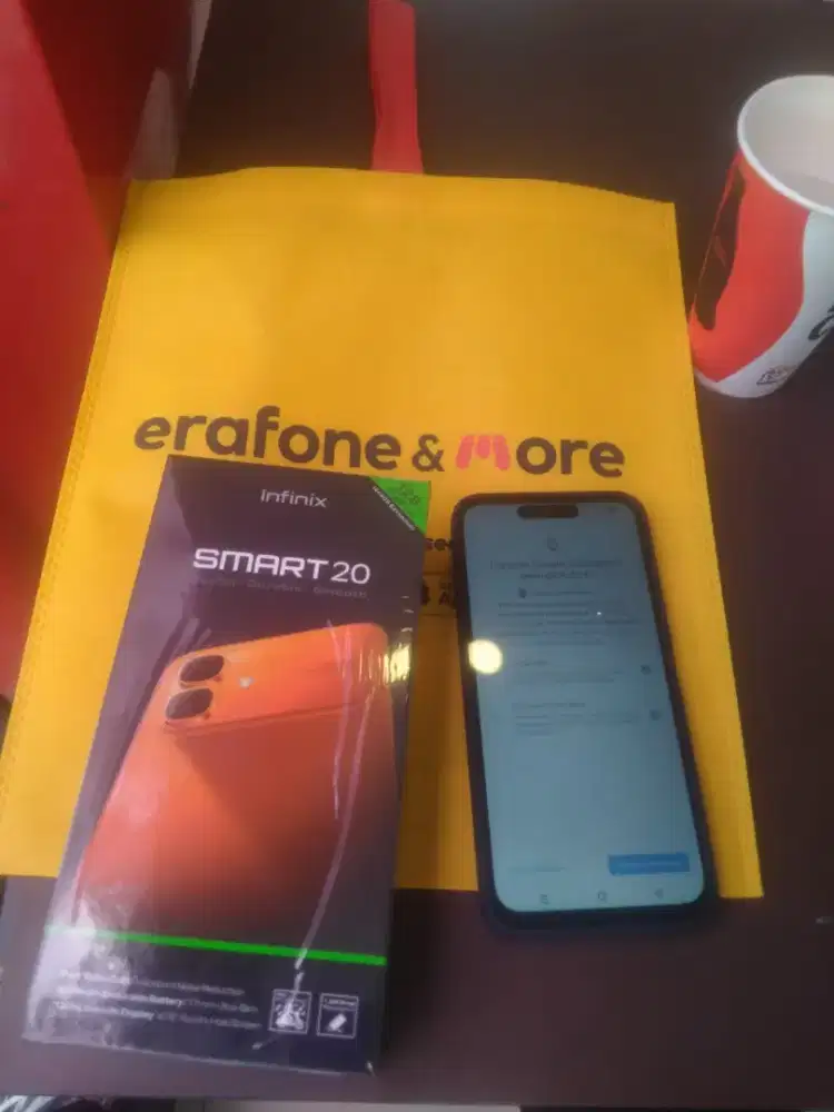 Infinik 20 baru pakai kurang 1bulan