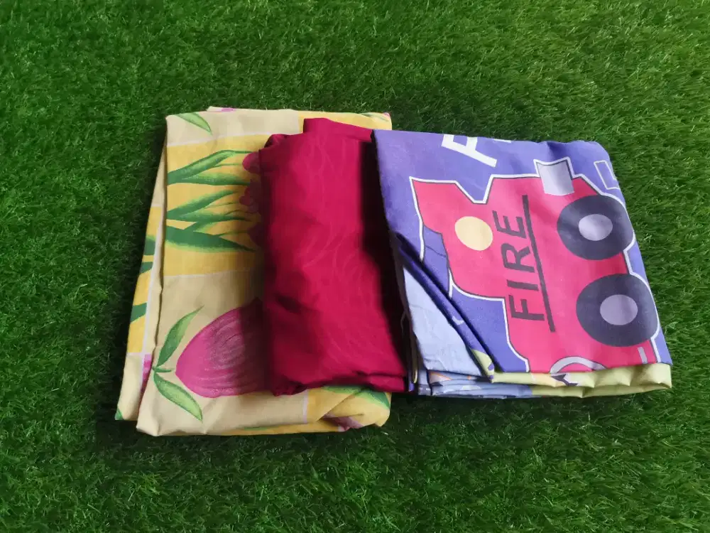 Sprei 3 set uk 160cm dan uk 100