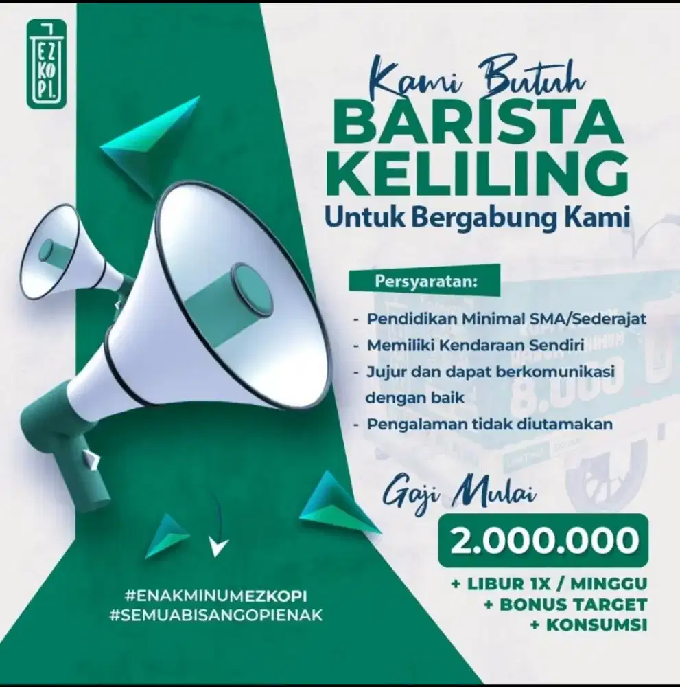 Driver Grobak EzKopi BALI