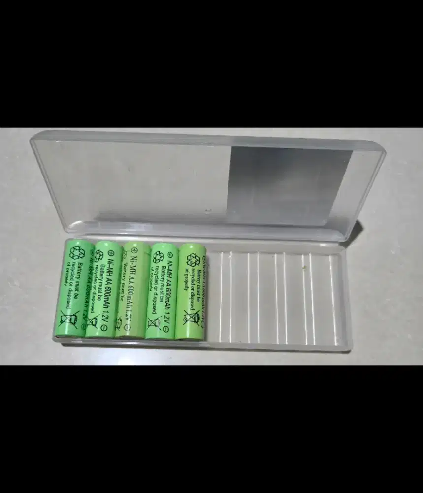 Jual aja murah borongan 6 batrai baterai cash 600mah 800mah ori pabrik