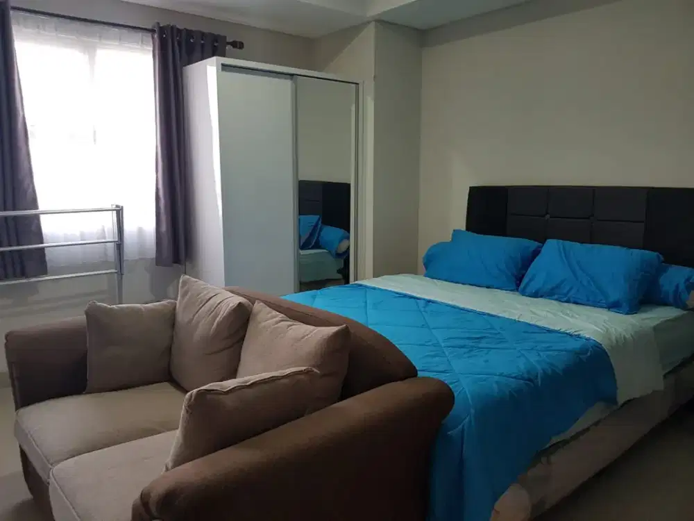 Apartemen Trivium Studio Full Furnished View bagus Cocok untuk Urusan Bisnis