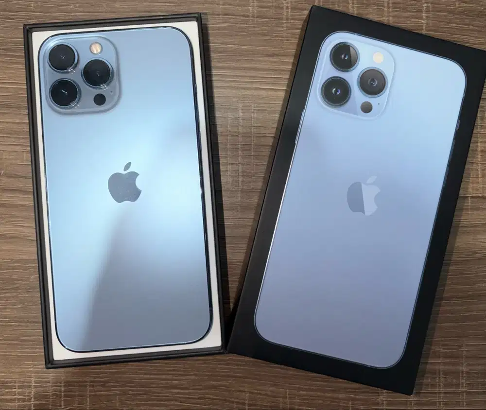 Jual Iphone 13 Pro Max 256GB Sierra Blue - Ex Ibox