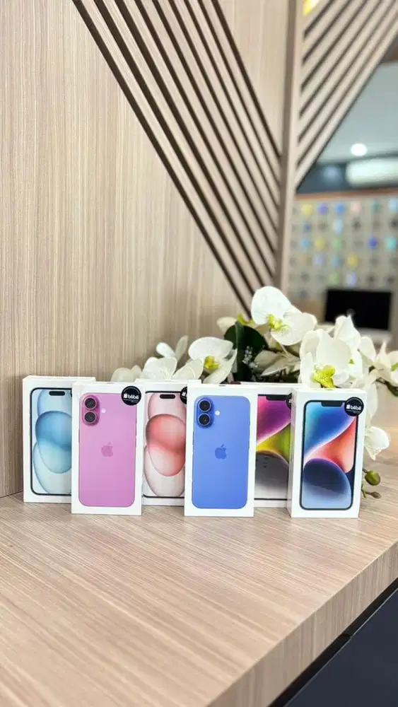 IPHONE BRANDNEW RESMI INDONESIA 1 TAHUN