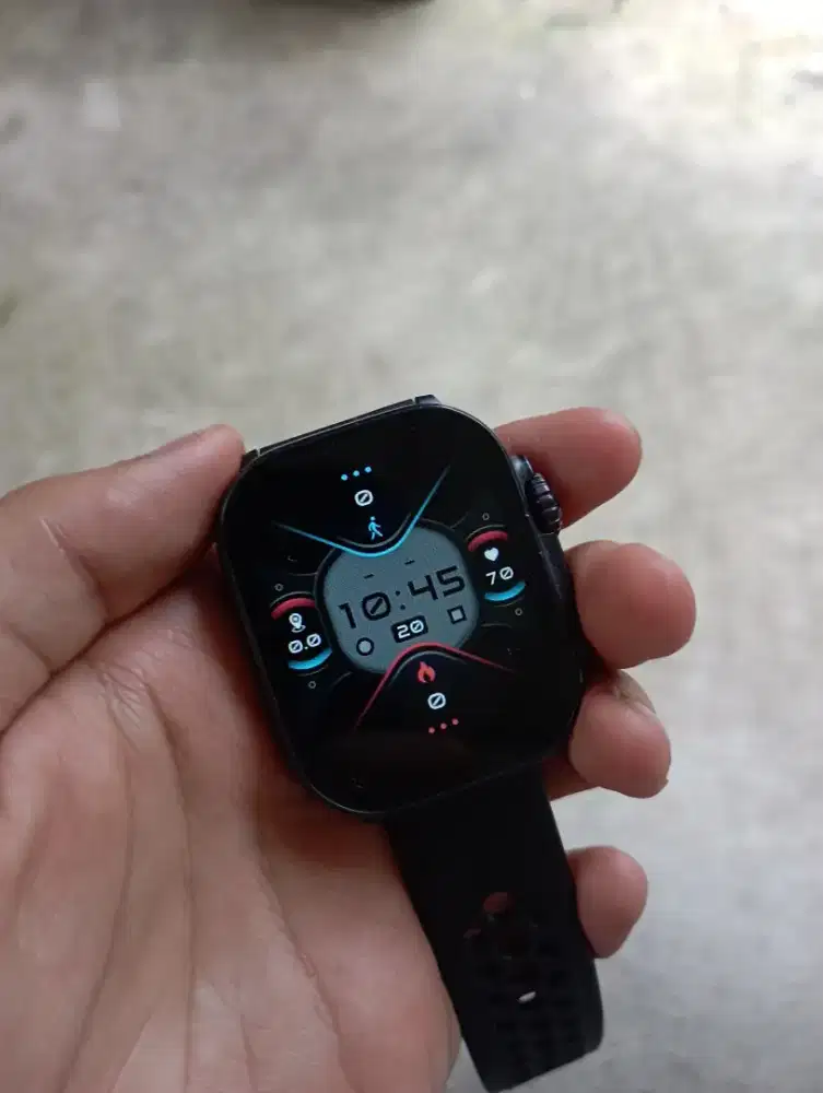 JUAL SMARTWATCH ITEL LUX L1 WARNA HITAM