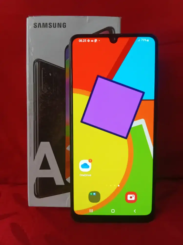 Samsung A06 ram 8gb>4+4]128gb lengkap mulus segel bonus