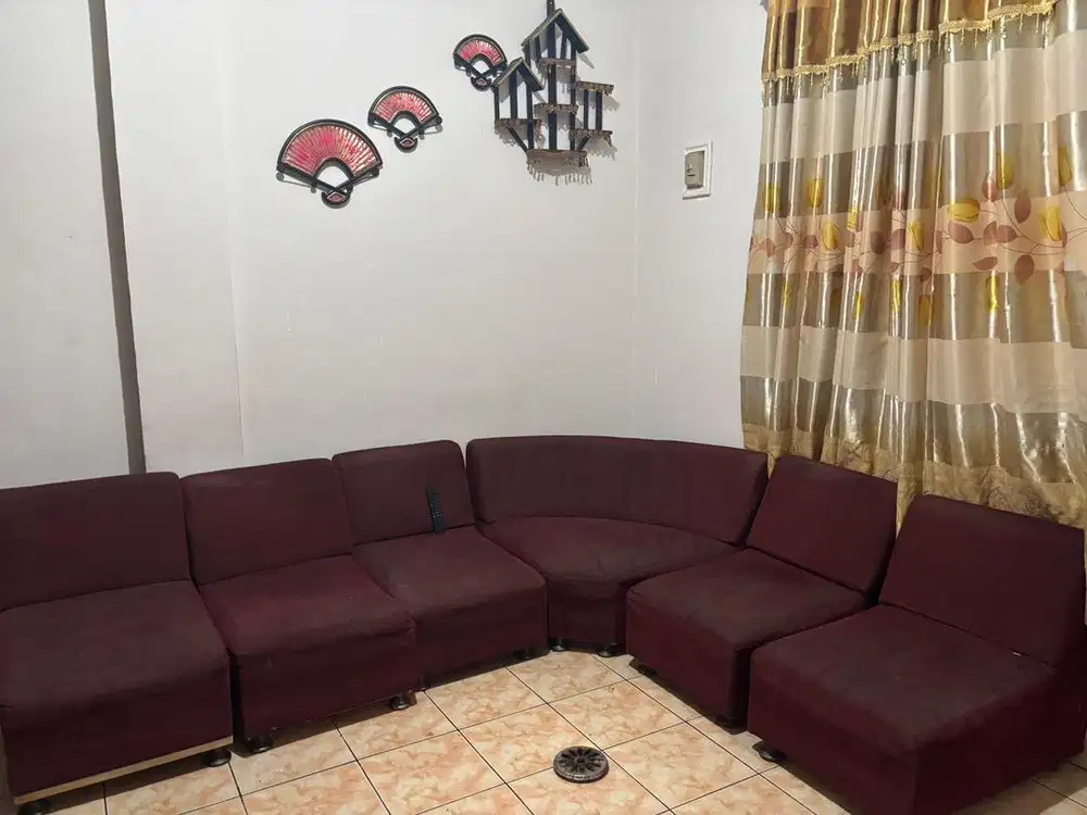 Sofa Bekas L 6 dudukan