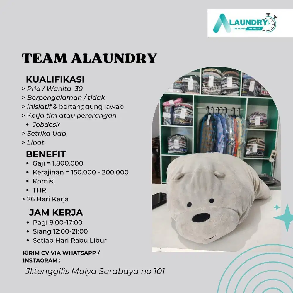 Lowongan Laundry