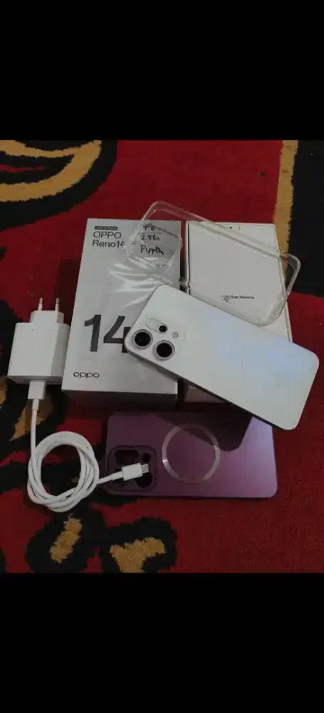 Oppo Reno 14 5g  8/128 gb second resmi