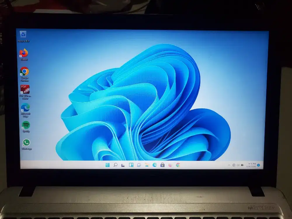 ASUS X540Y AMD E1-7010 ssd 128gb tinggal pakai aj