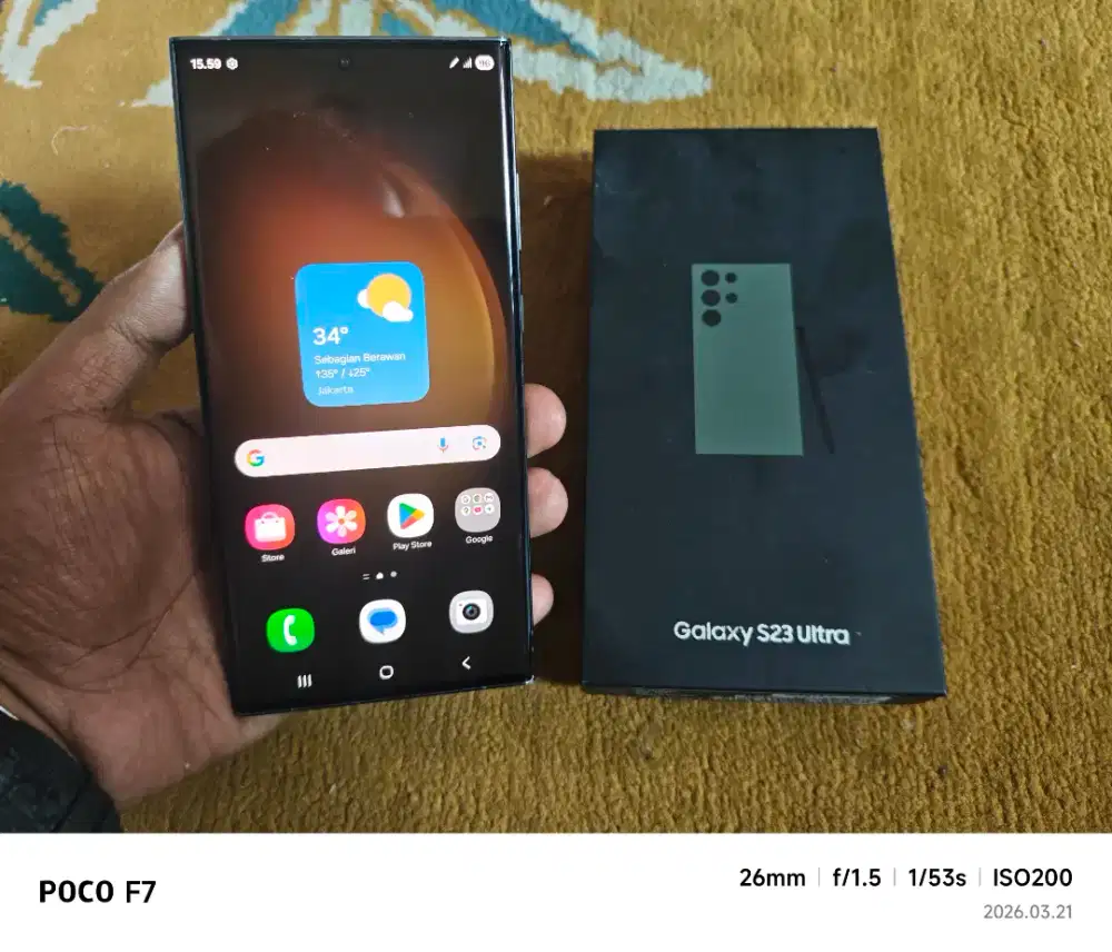 Samsung S23 Ultra 1TB bisa tt