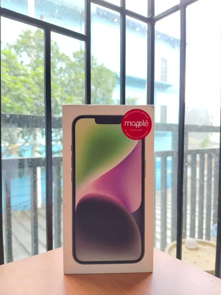 New Iphone 14 128GB Midnight Garansi Resmi