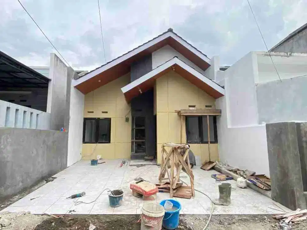 Rumah Baru Renov di Komplek Cijambe Bandung LT 93 harga 560 Juta ALL IN BONUS Pagar