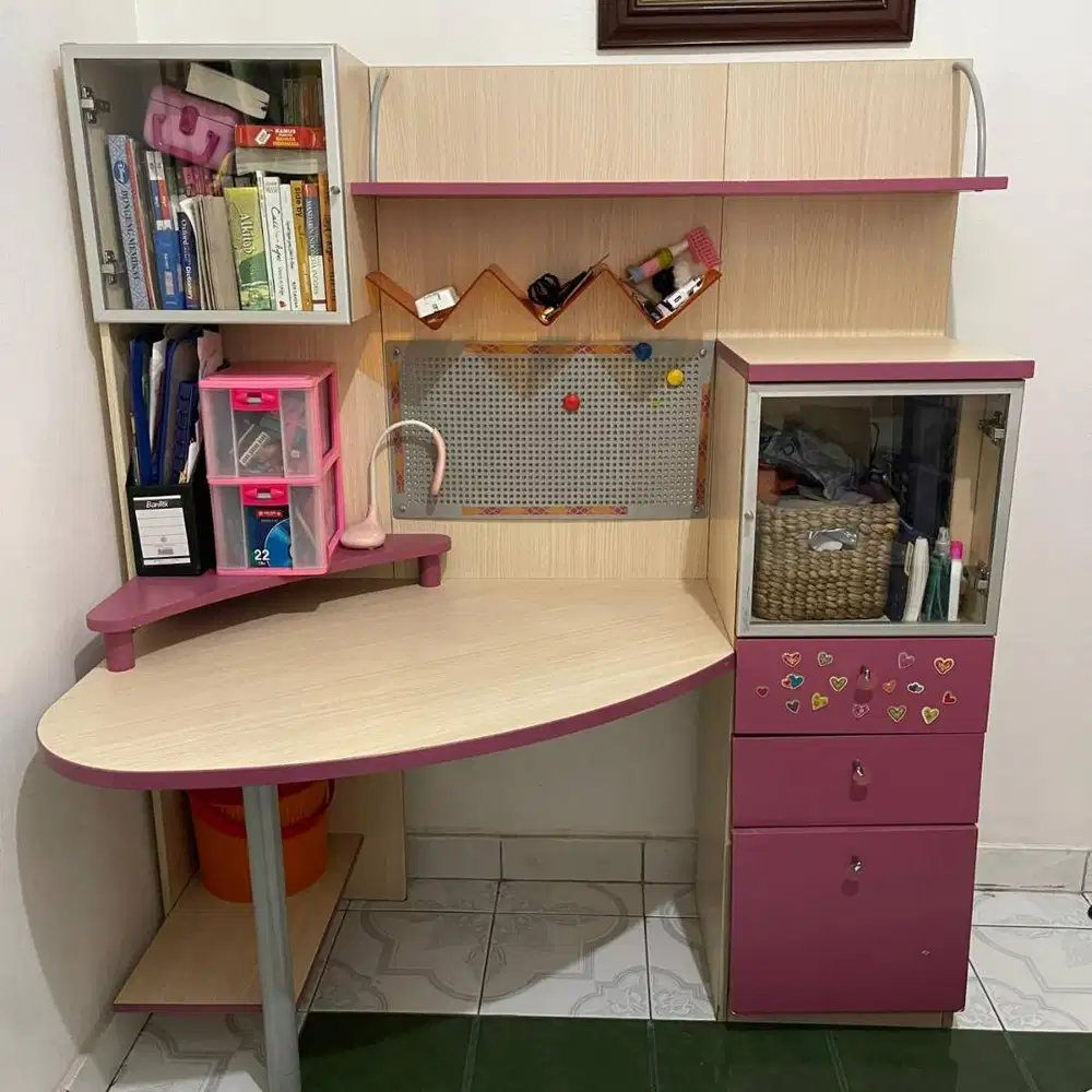 Meja Belajar Pink & Biru (Open for nego)