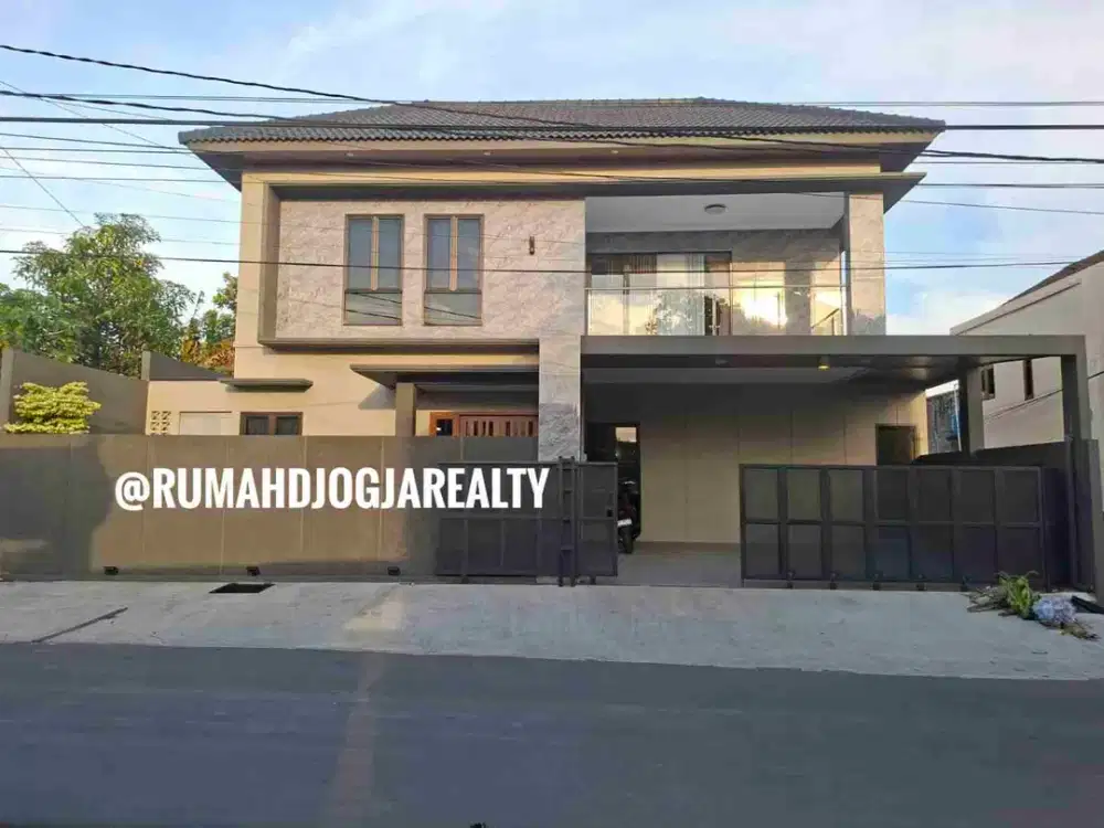 Rumah Mewah Modern Semi Furnish Area Jogja Bay Maguwoharjo Sleman