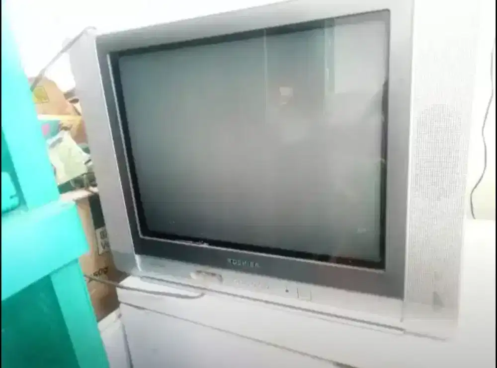 Dijual TV tabung flat Thosiba original japan