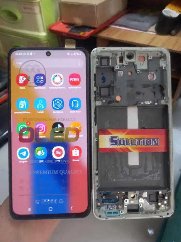 LCD TOUCHSCREEN SAMSUNG S23 5G ORI OLED + PASANG