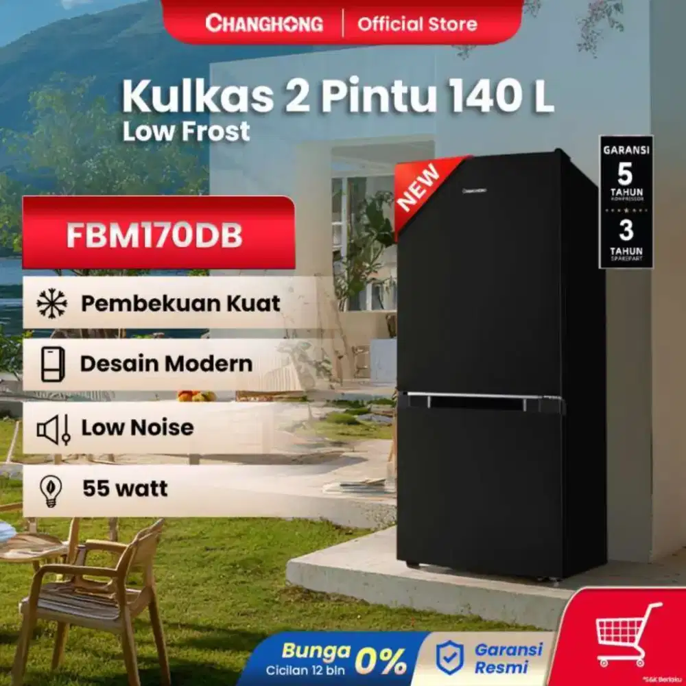 Kulkas 2 pintu like new