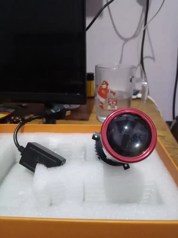 H4 mini ledlens scoopy  baru