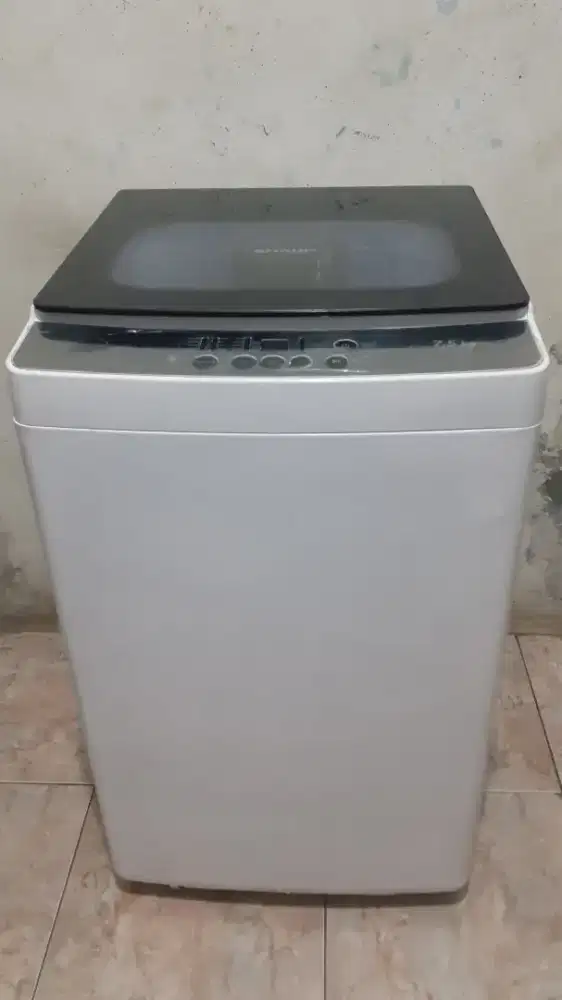 JUAL MSN CUCI 1 TABUNG OTOMAIS (SHARP-7.5KG) NORMAL SIAP PAKAI