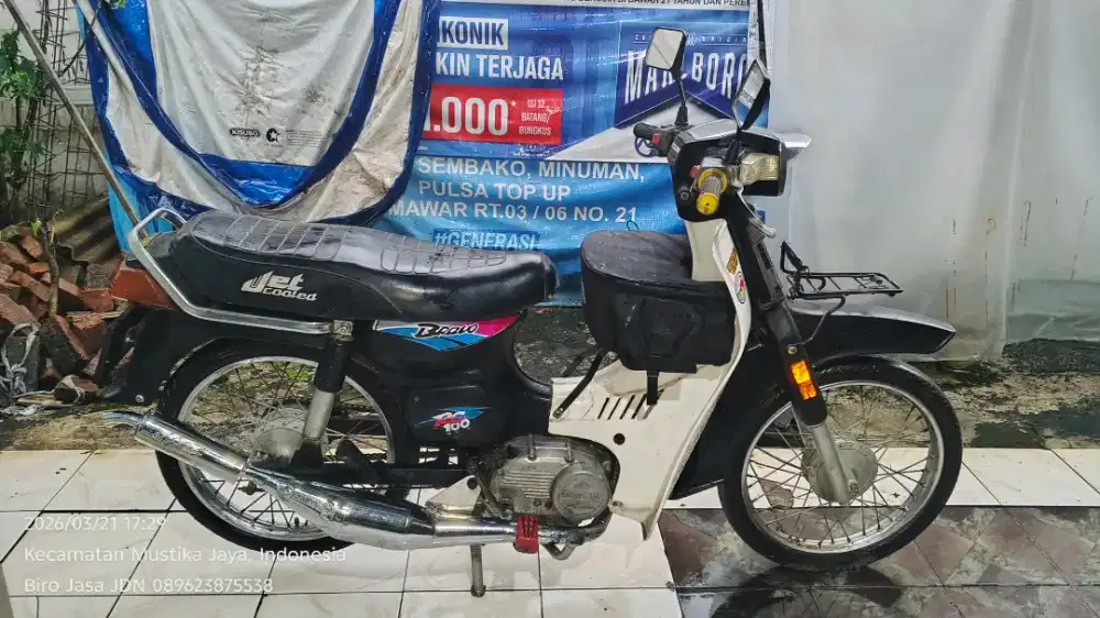 Suzuki Bravo Rc100 Tahun 1997