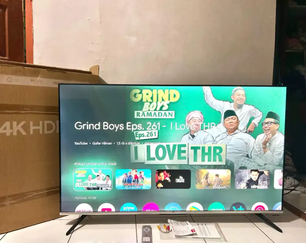 Google Tv TCL 50 Inch Type 50A30 4K UHD Dolby Vision Atmos