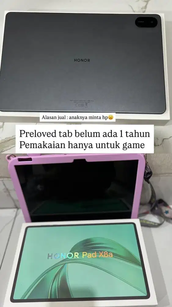 Tablet honor pad x8a