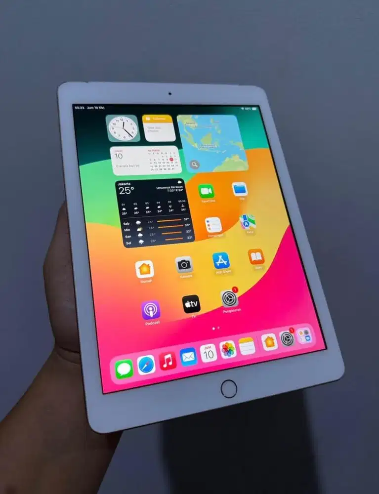 Ipad 6 128gb celluler+wifi resmi ibox