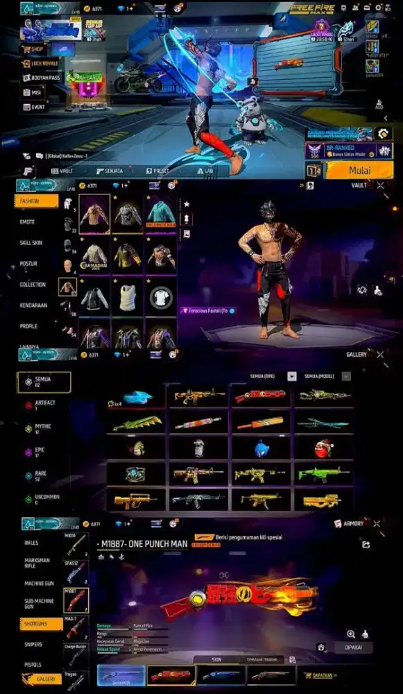 Jual akun ff aman dan amanah