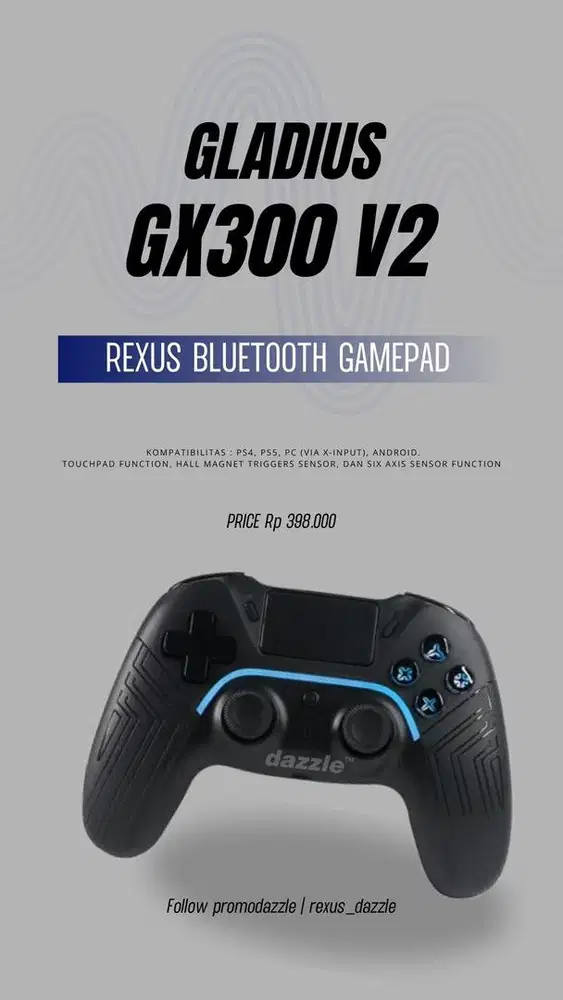 Gamepad wireless GX300 rexus GLADIUS