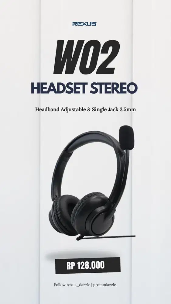 Rexus WO2 headset office