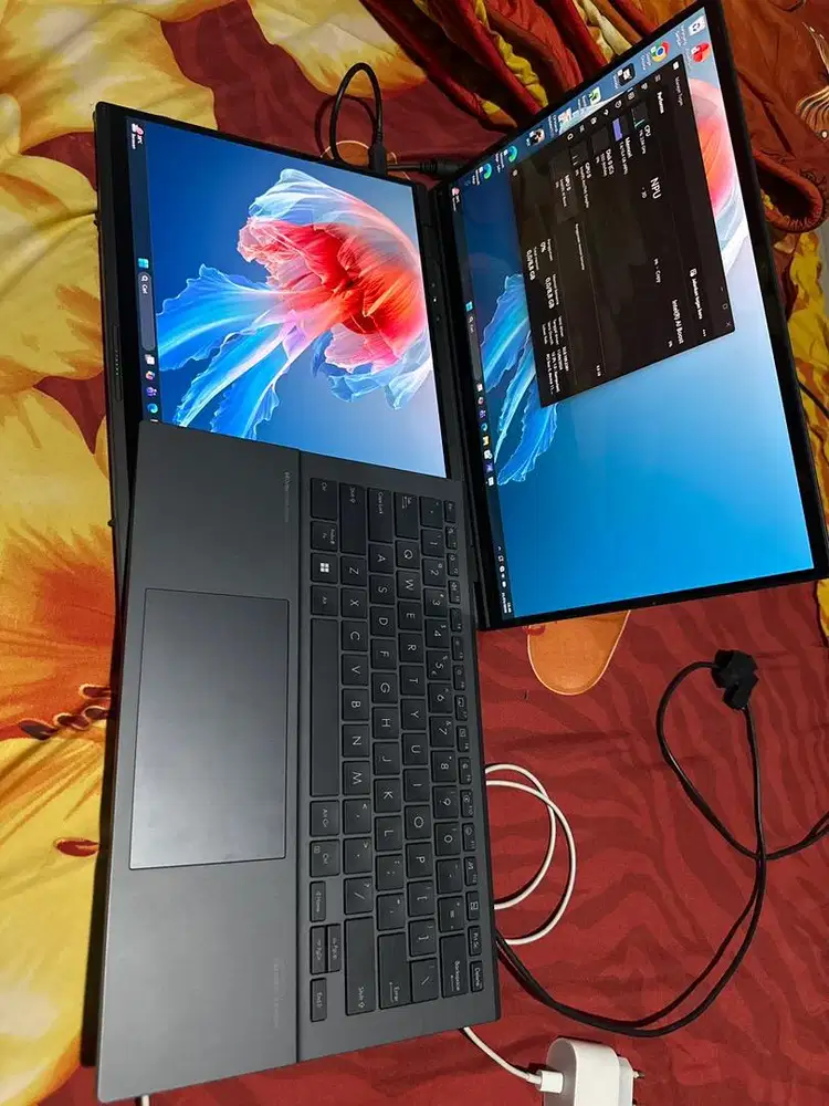 Dijual Laptop Asus ROG 13.4 Inchi Core I5 Dual Screen Dijamin Mulus !