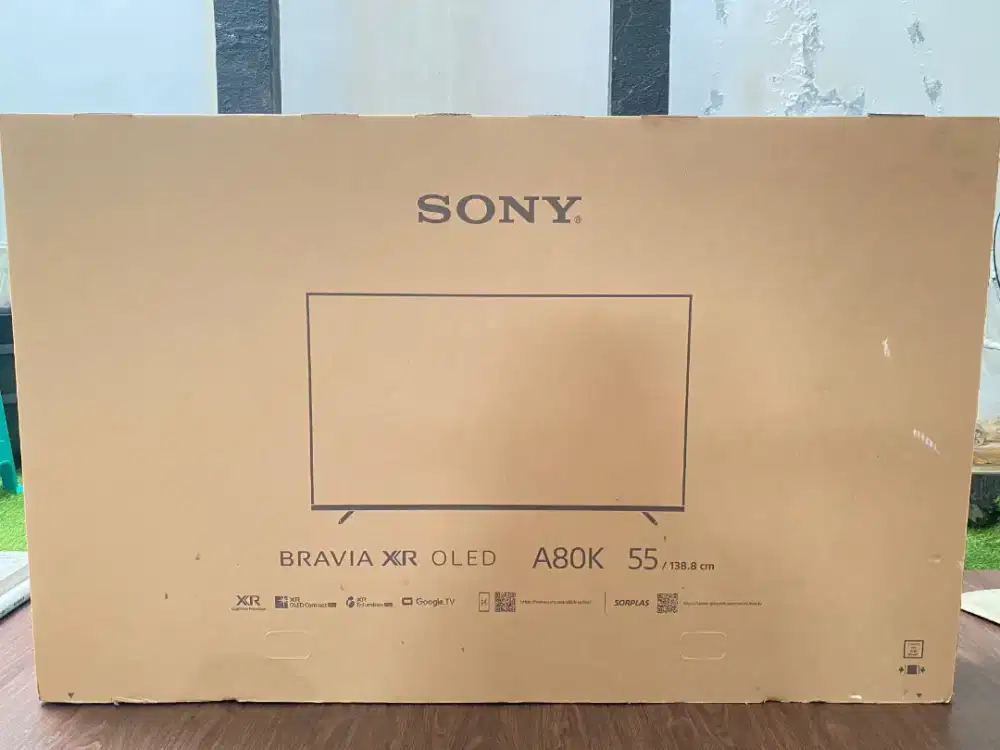 TV OLED Sony BRAVIA XR 55 A80K 55A80K Resmi Sony Indonesia No Minus