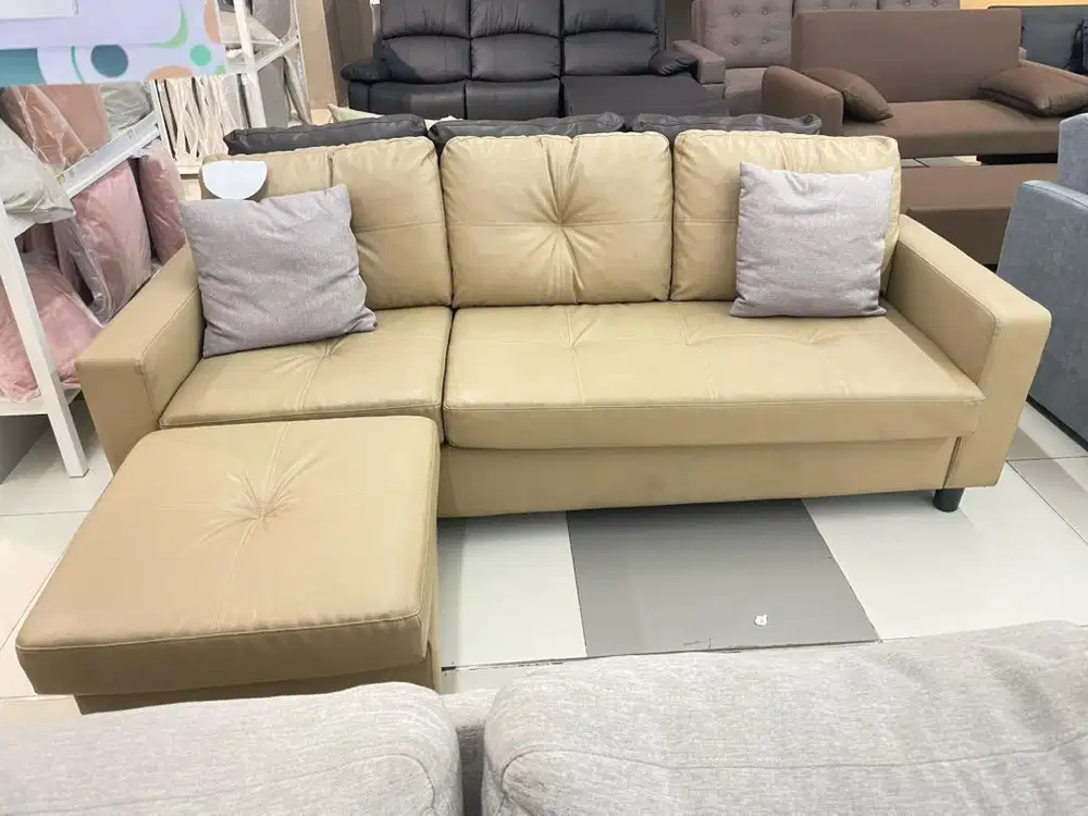 SOFA L DENGAN 3 Dudukan