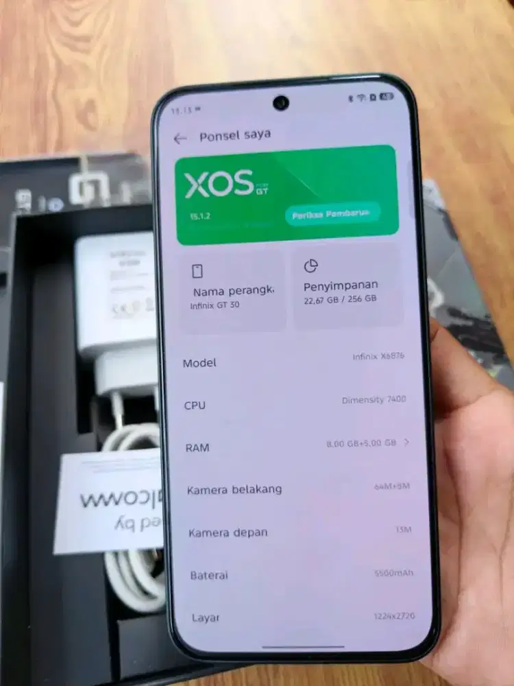INFINIX GT 30 5G BARU BUKA BOX NO MINUS BU TT/BT