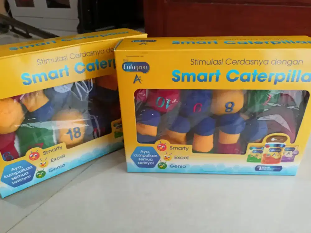 Mainan Edukasi Boneka Ulat Puzzle Mainan Anak