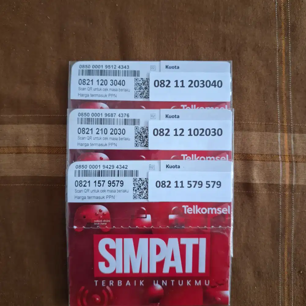 Nomor cantik simpel 11 digit